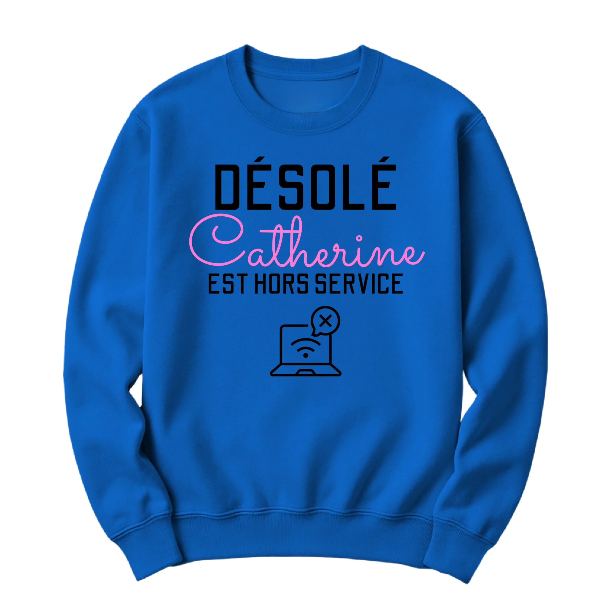 crewneck blanc