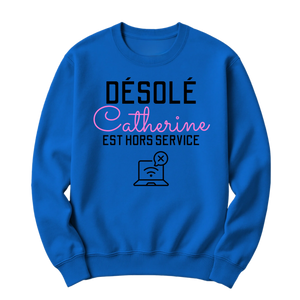 crewneck blanc