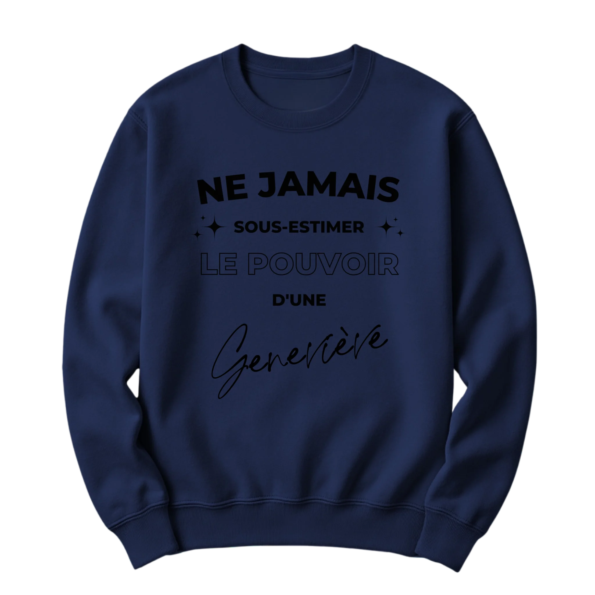 crewneck blanc