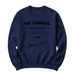 crewneck blanc