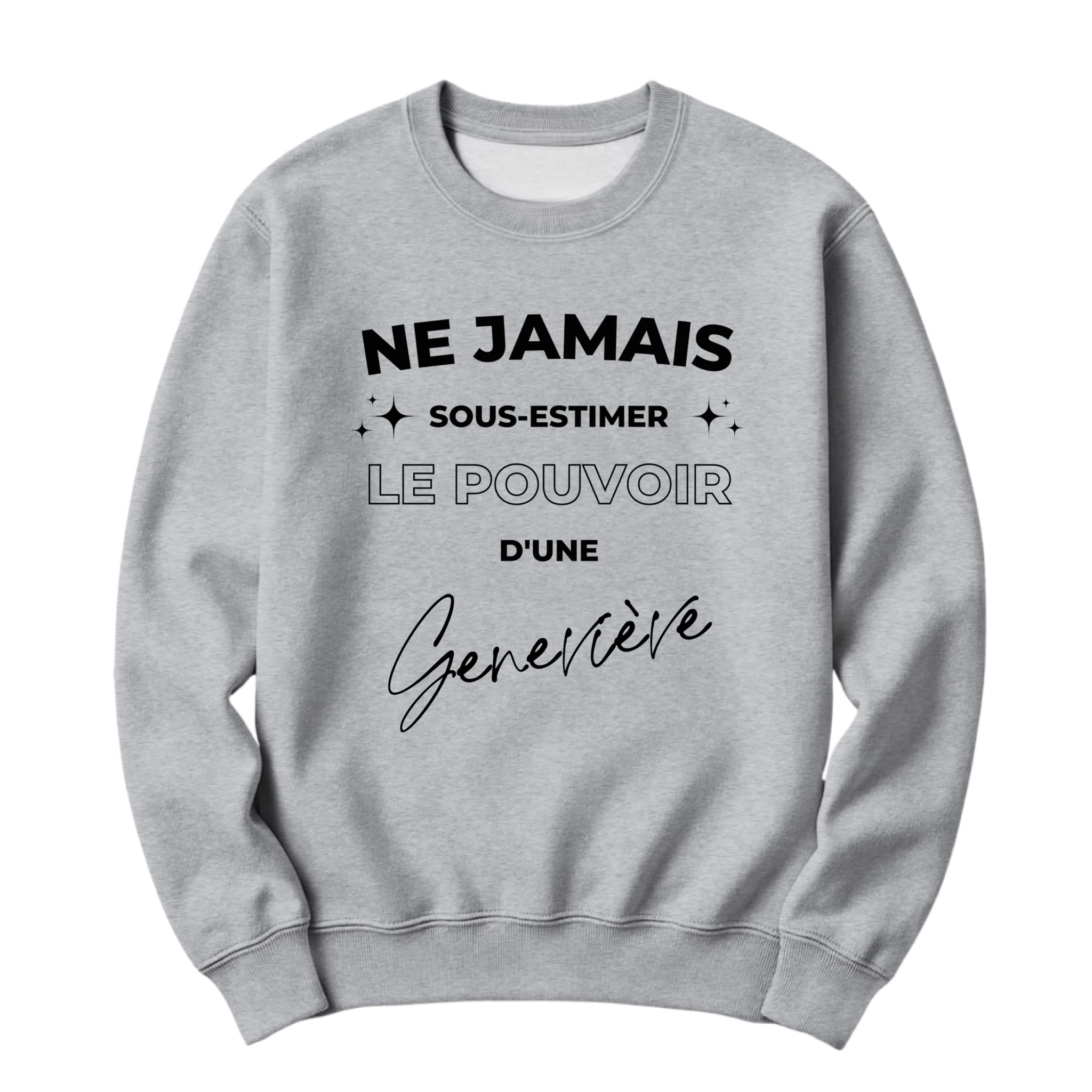 crewneck blanc