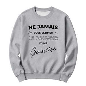 crewneck blanc