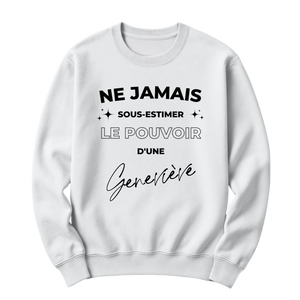 crewneck blanc