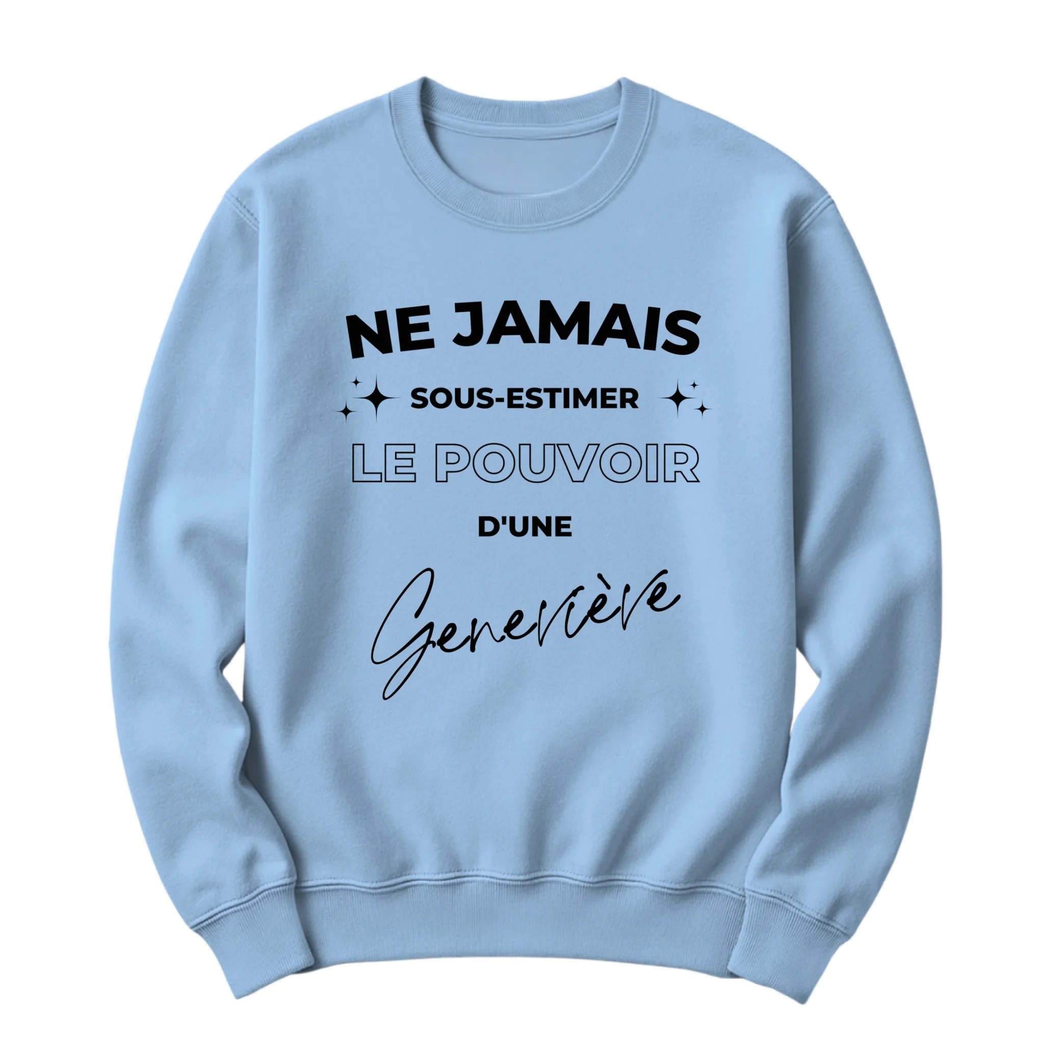 crewneck blanc