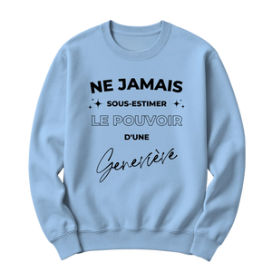 crewneck blanc
