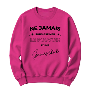 crewneck blanc