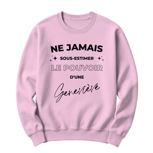 crewneck blanc