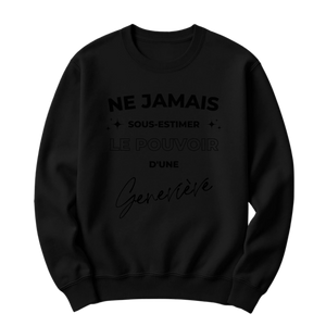 crewneck blanc