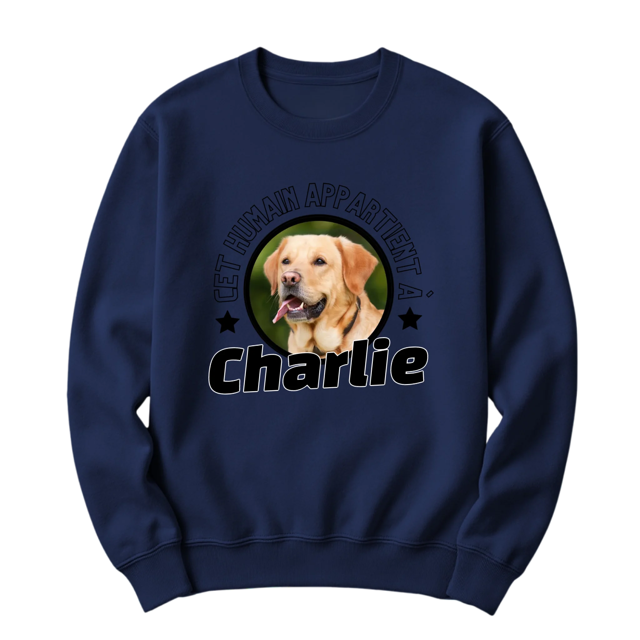 crewneck blanc