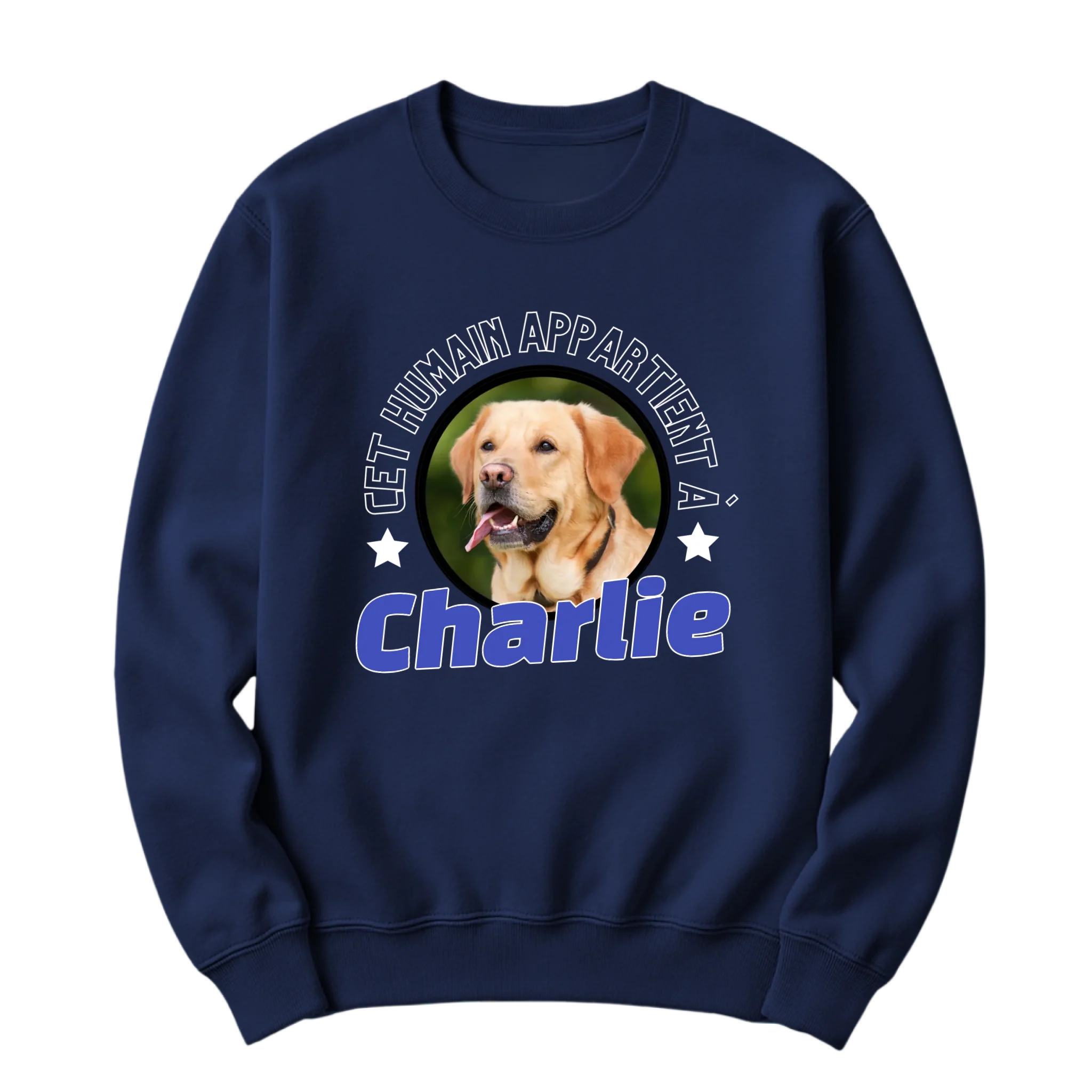 Crewneck Personnalisable - Cet humain appartient à