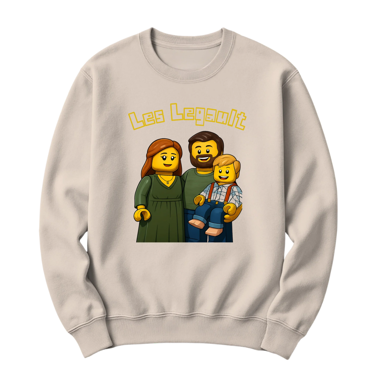 crewneck blanc