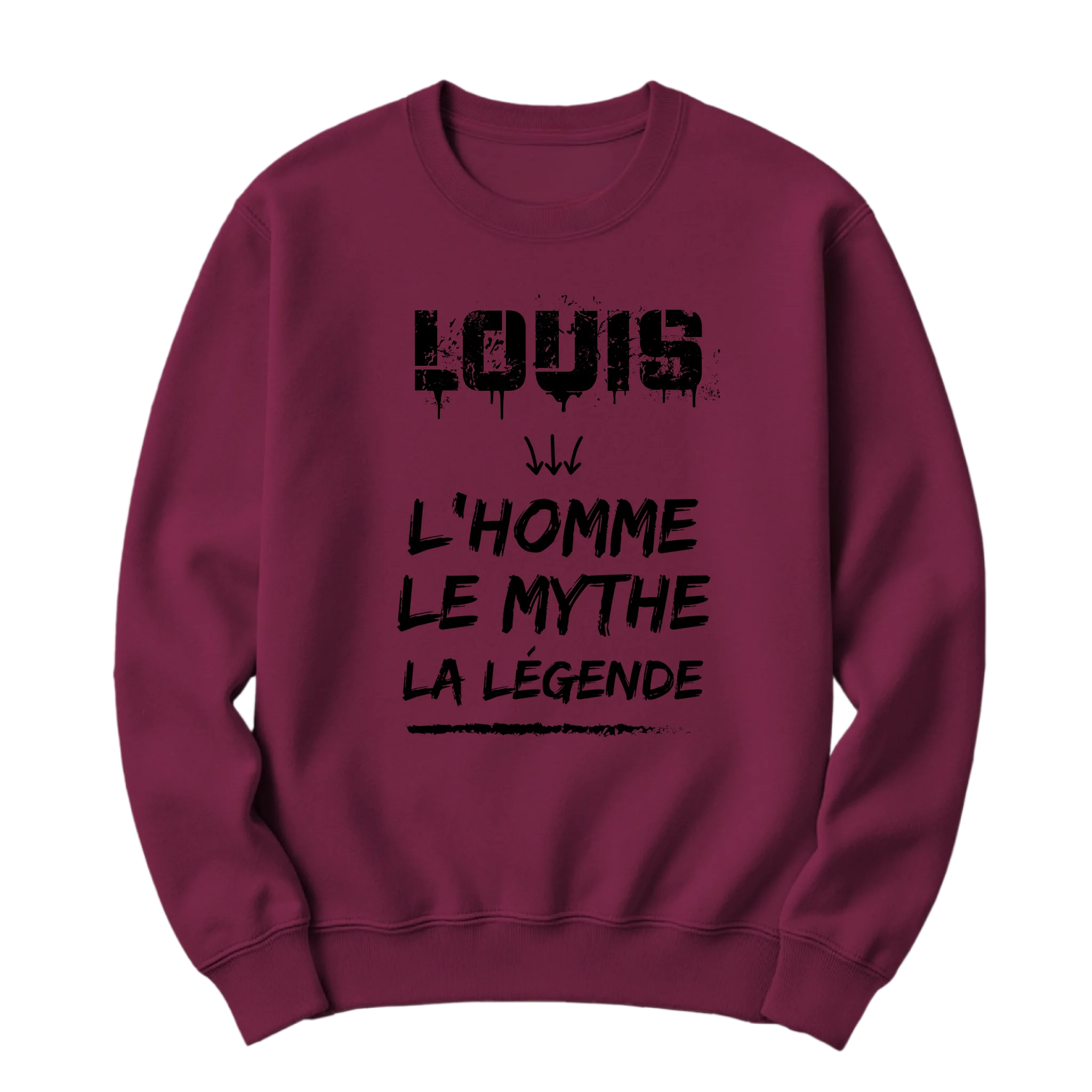 crewneck blanc