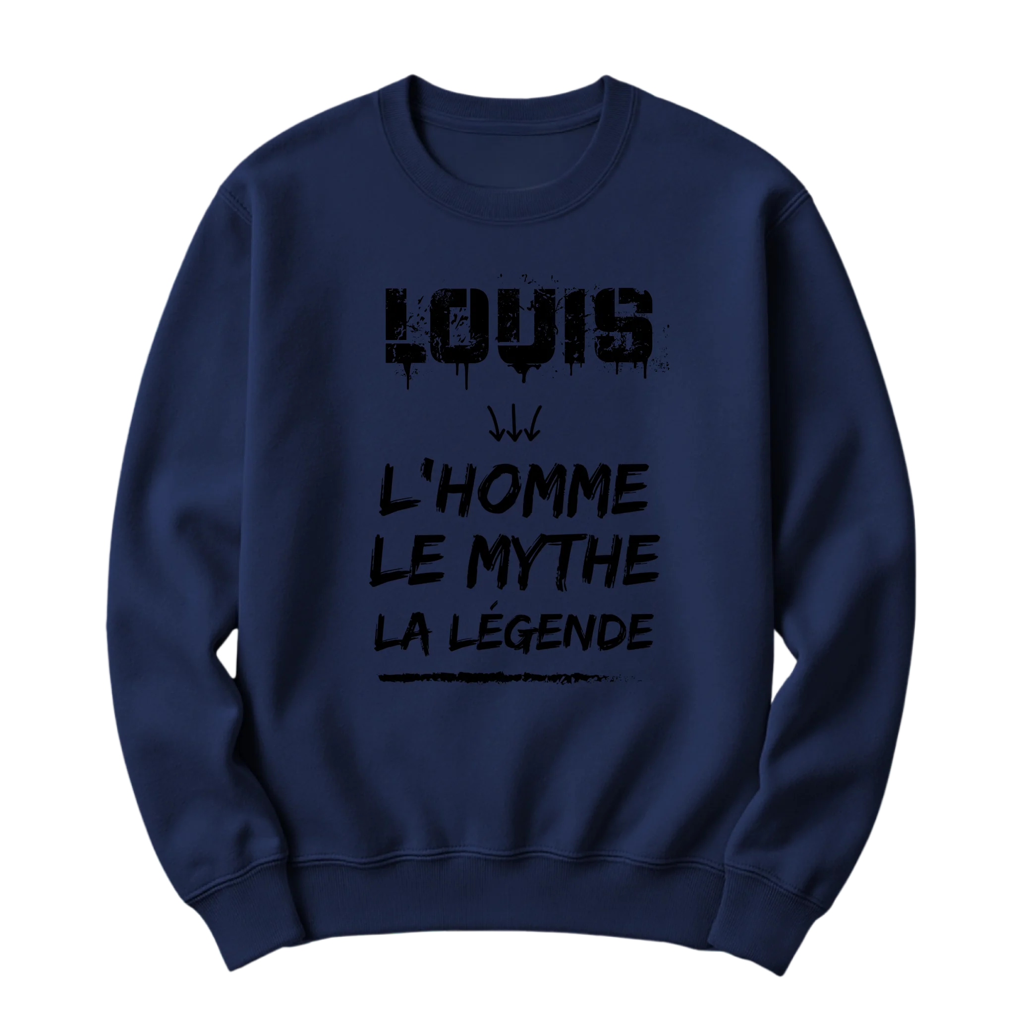 crewneck blanc