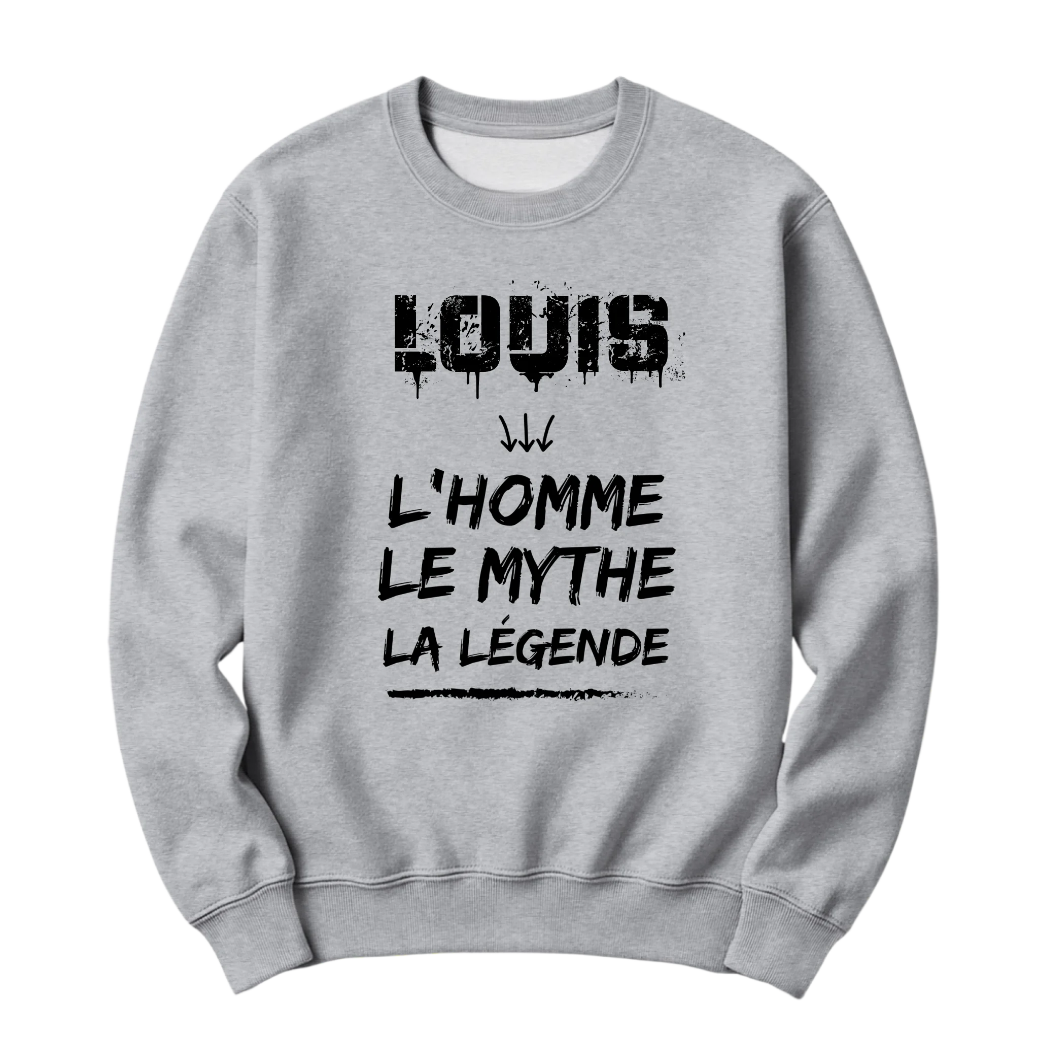 crewneck blanc