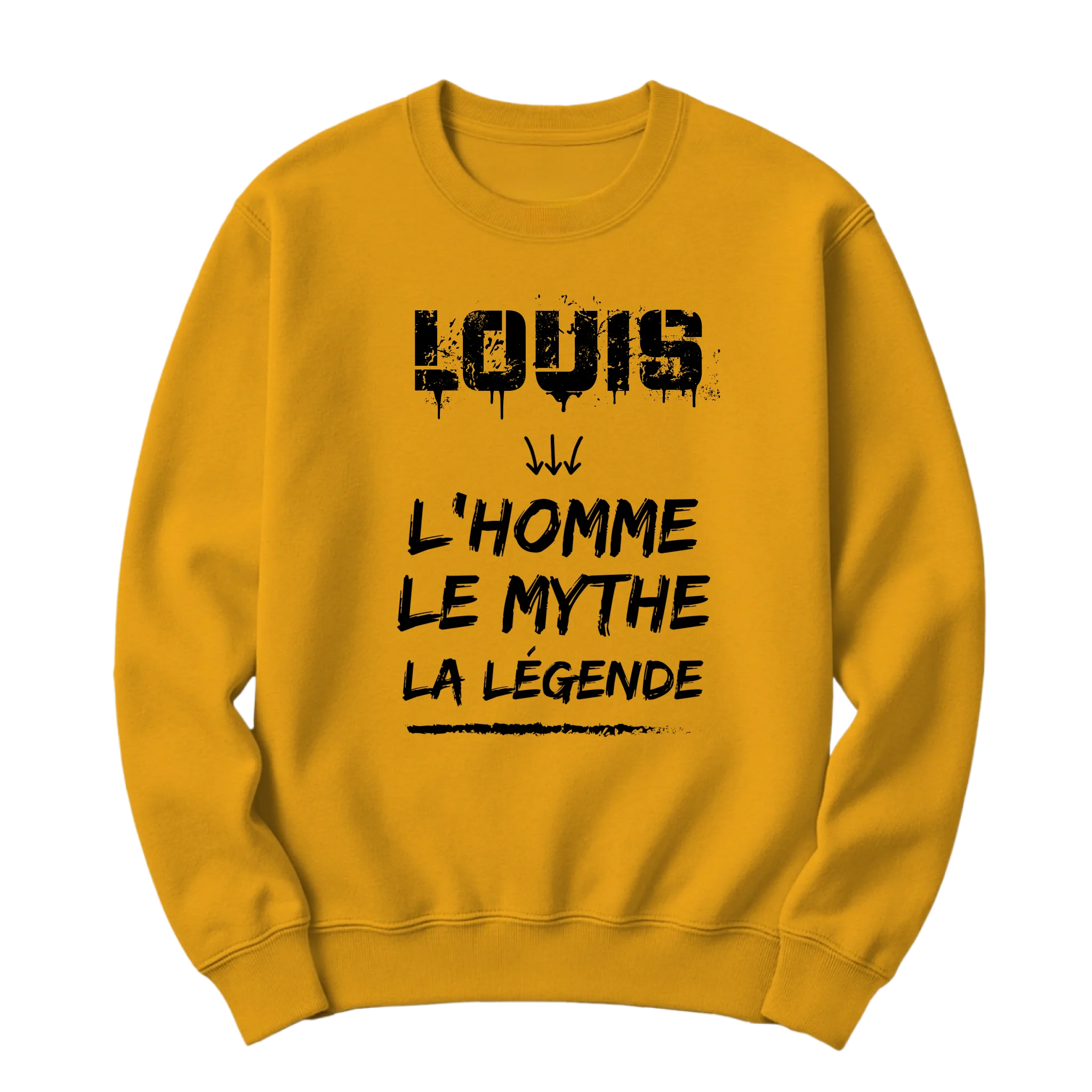 crewneck blanc