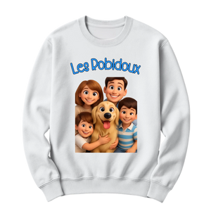 crewneck blanc