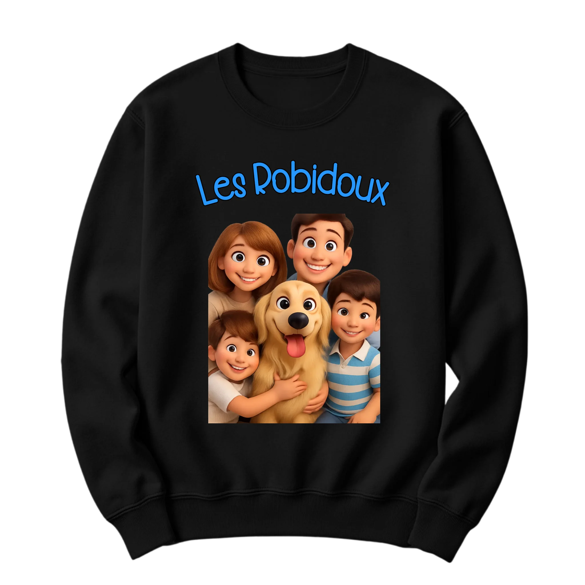 crewneck blanc