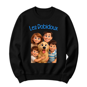crewneck blanc