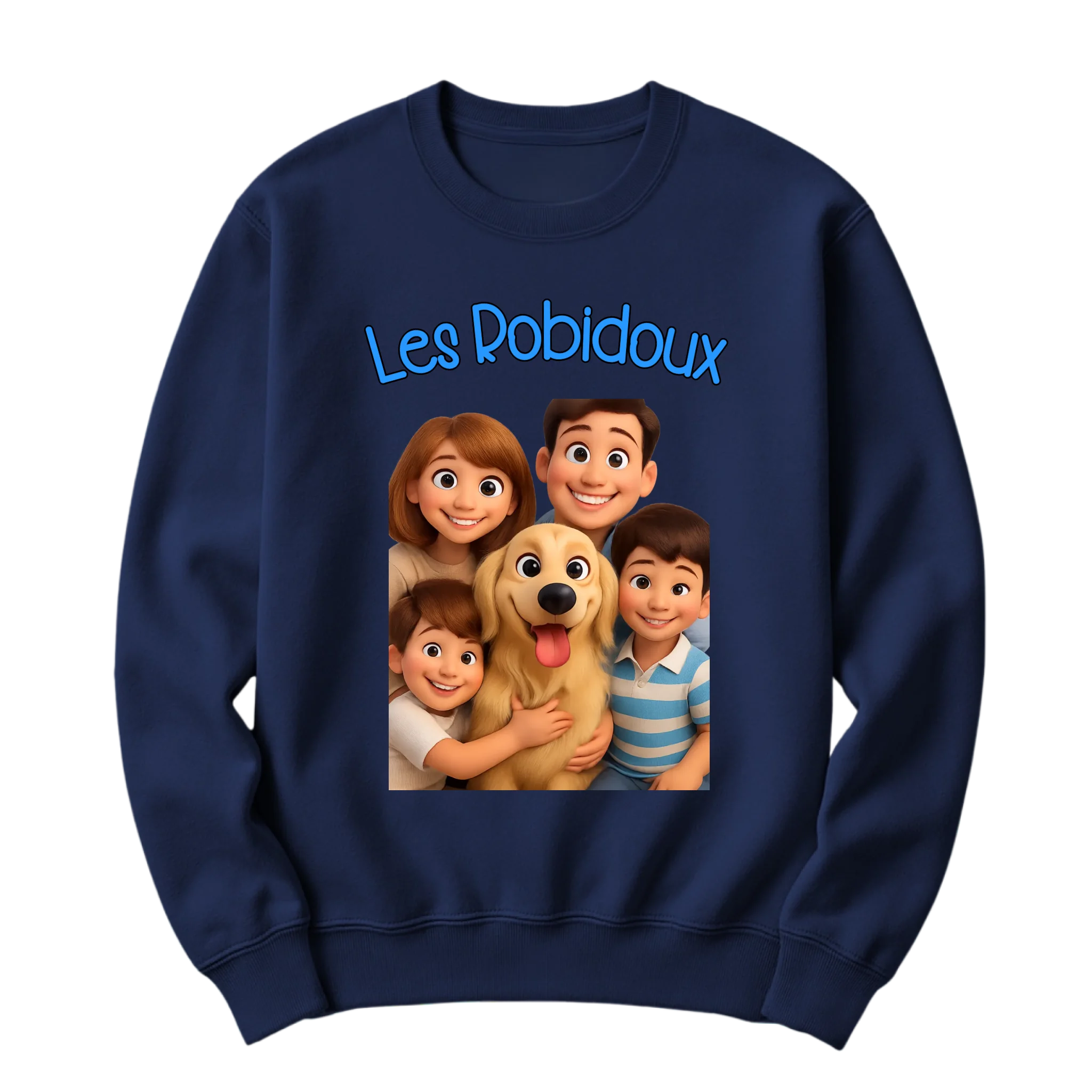 crewneck blanc