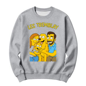 crewneck blanc