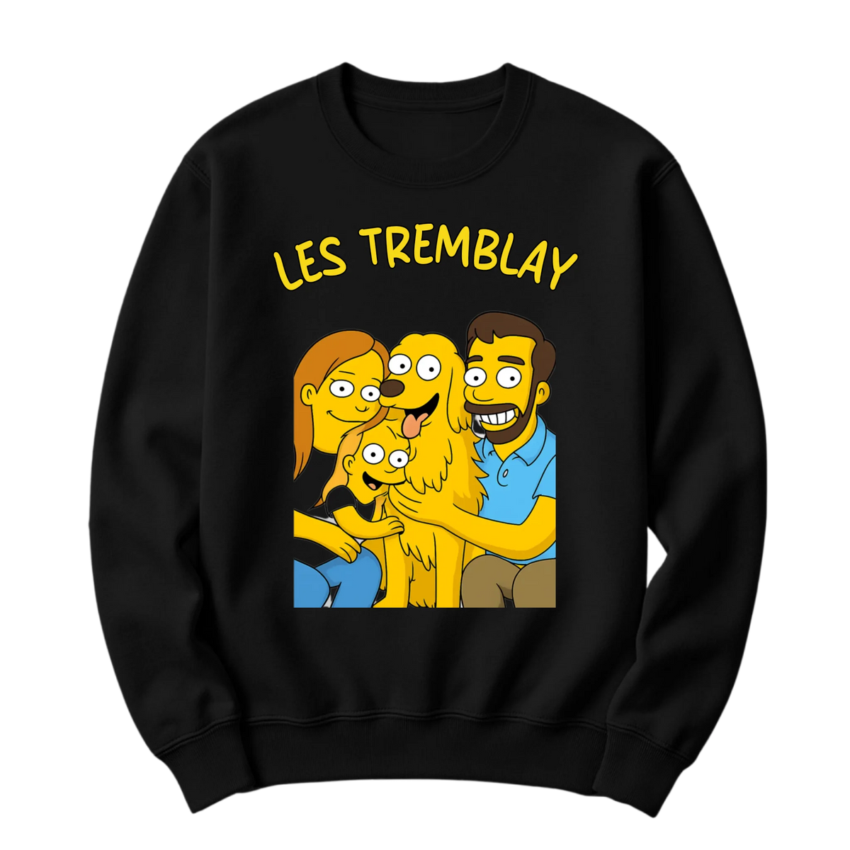 crewneck blanc
