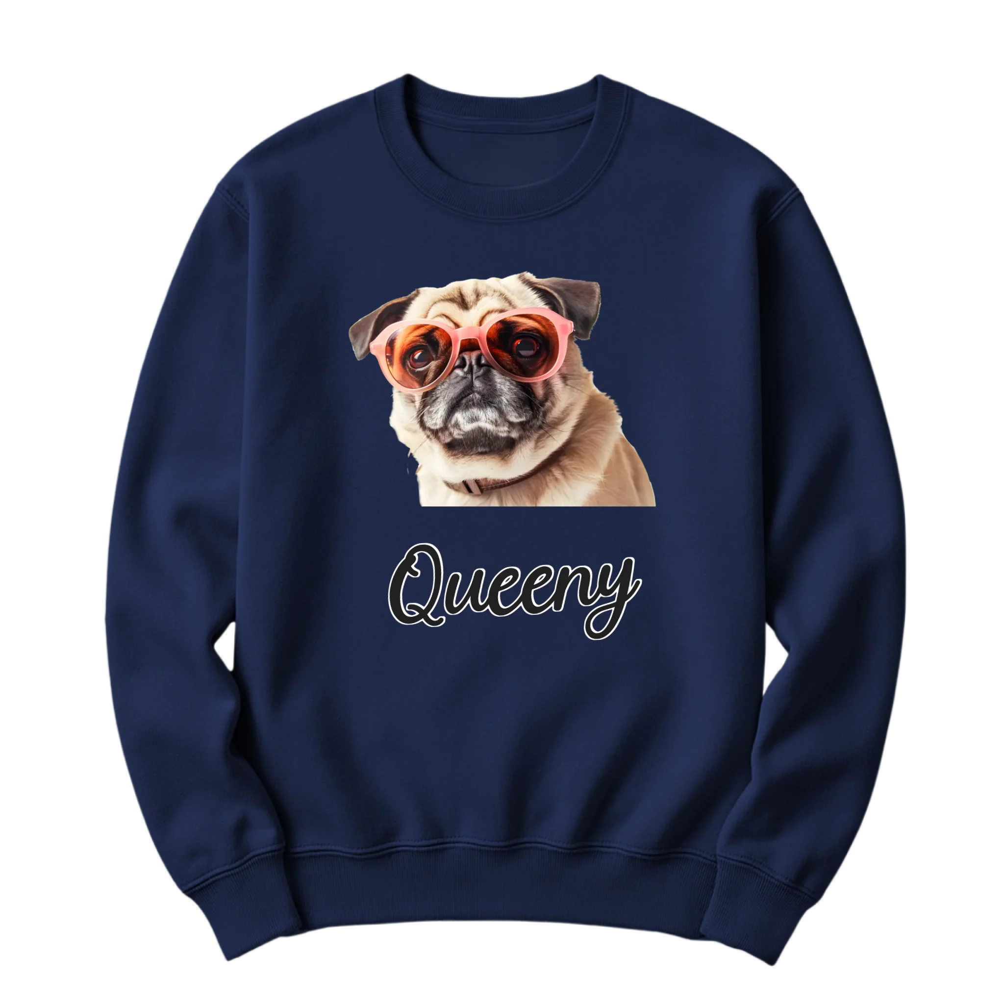 crewneck blanc