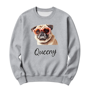 crewneck blanc
