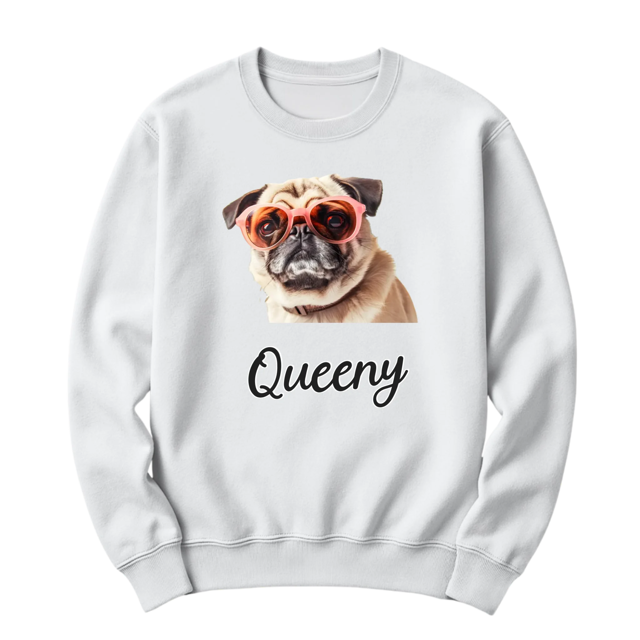 crewneck blanc