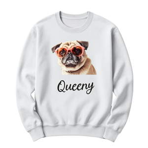 crewneck blanc