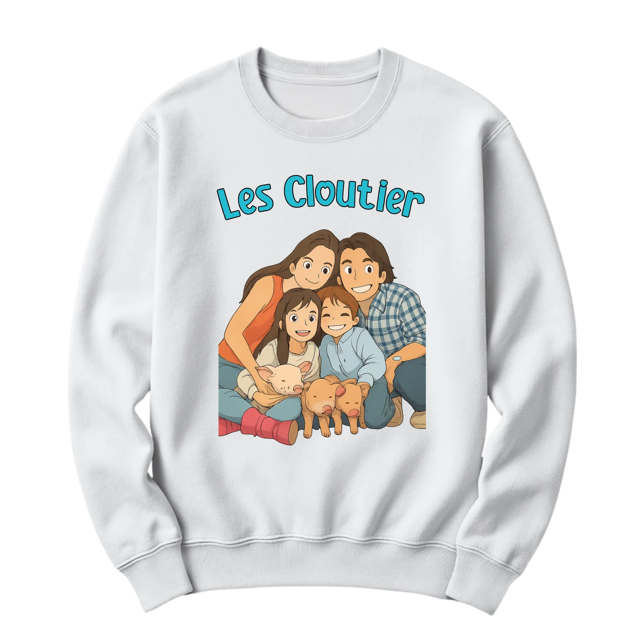 Crewneck Personnalisable Style Ghibli