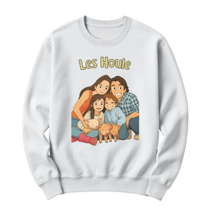 crewneck blanc