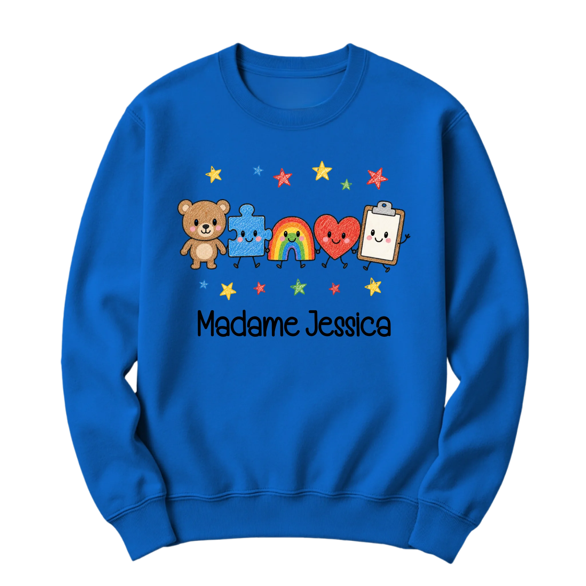 crewneck blanc