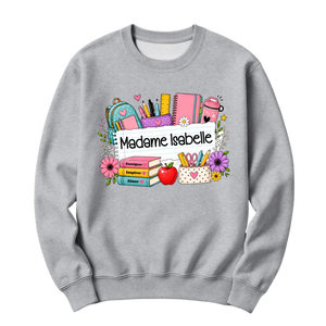 crewneck blanc