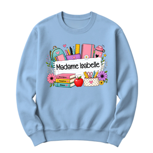 crewneck blanc