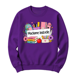 crewneck blanc