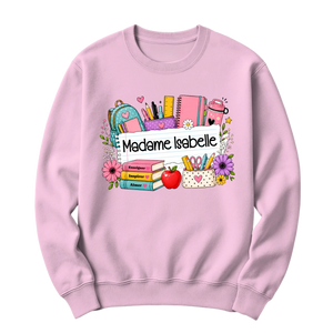 crewneck blanc