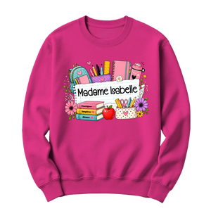 crewneck blanc