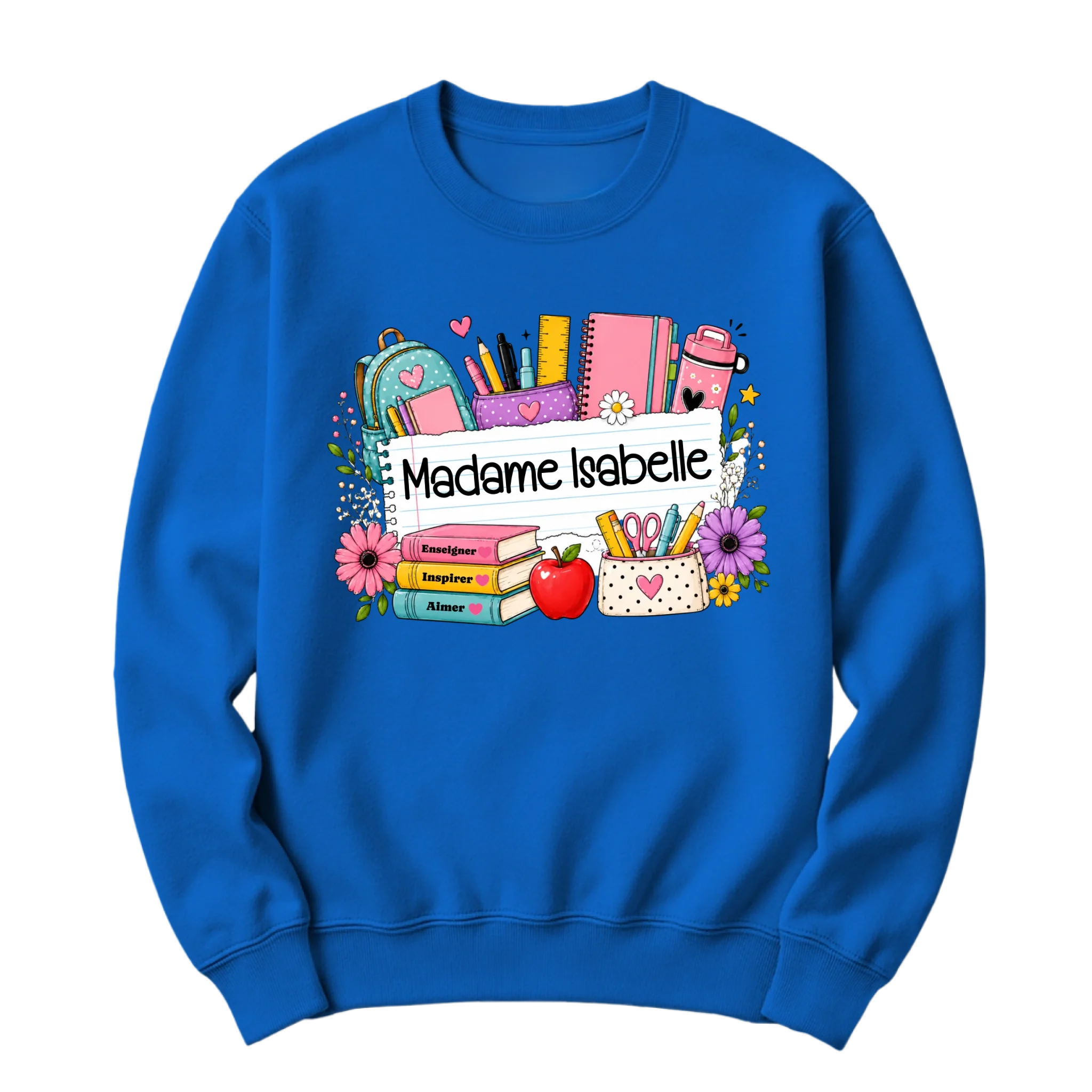 crewneck blanc