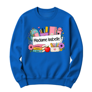 crewneck blanc