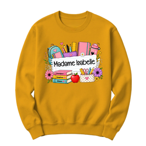crewneck blanc
