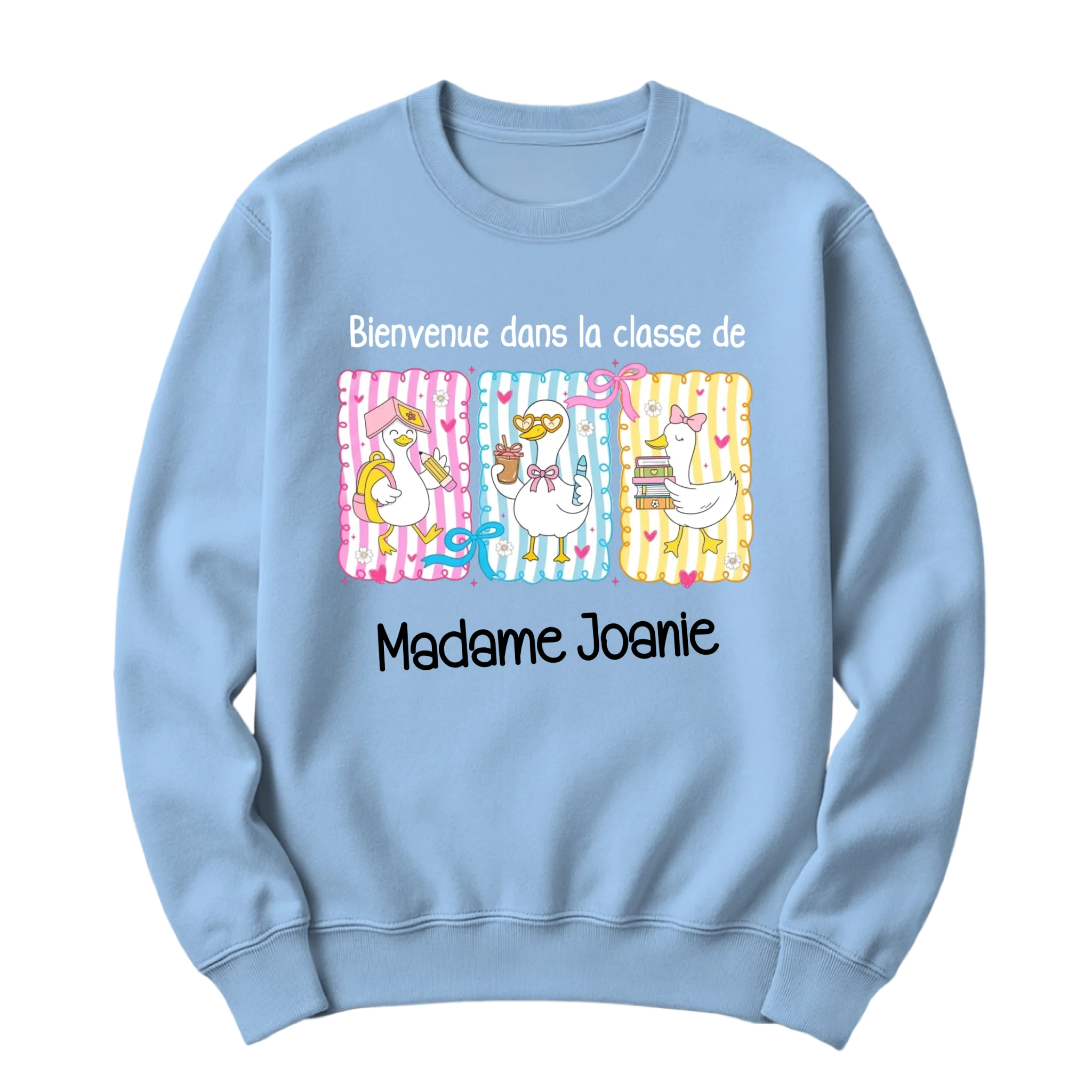 crewneck blanc
