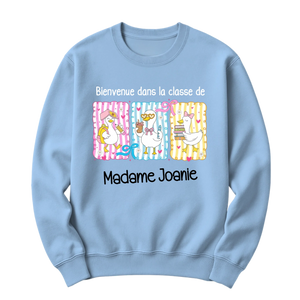 crewneck blanc