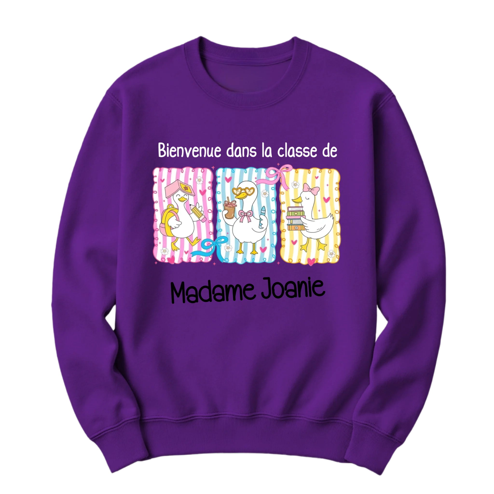 crewneck blanc