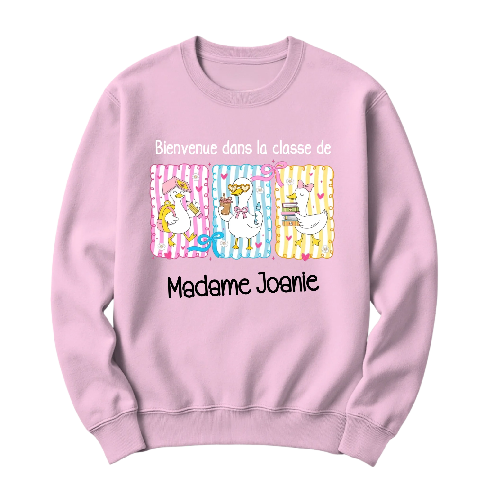 crewneck blanc