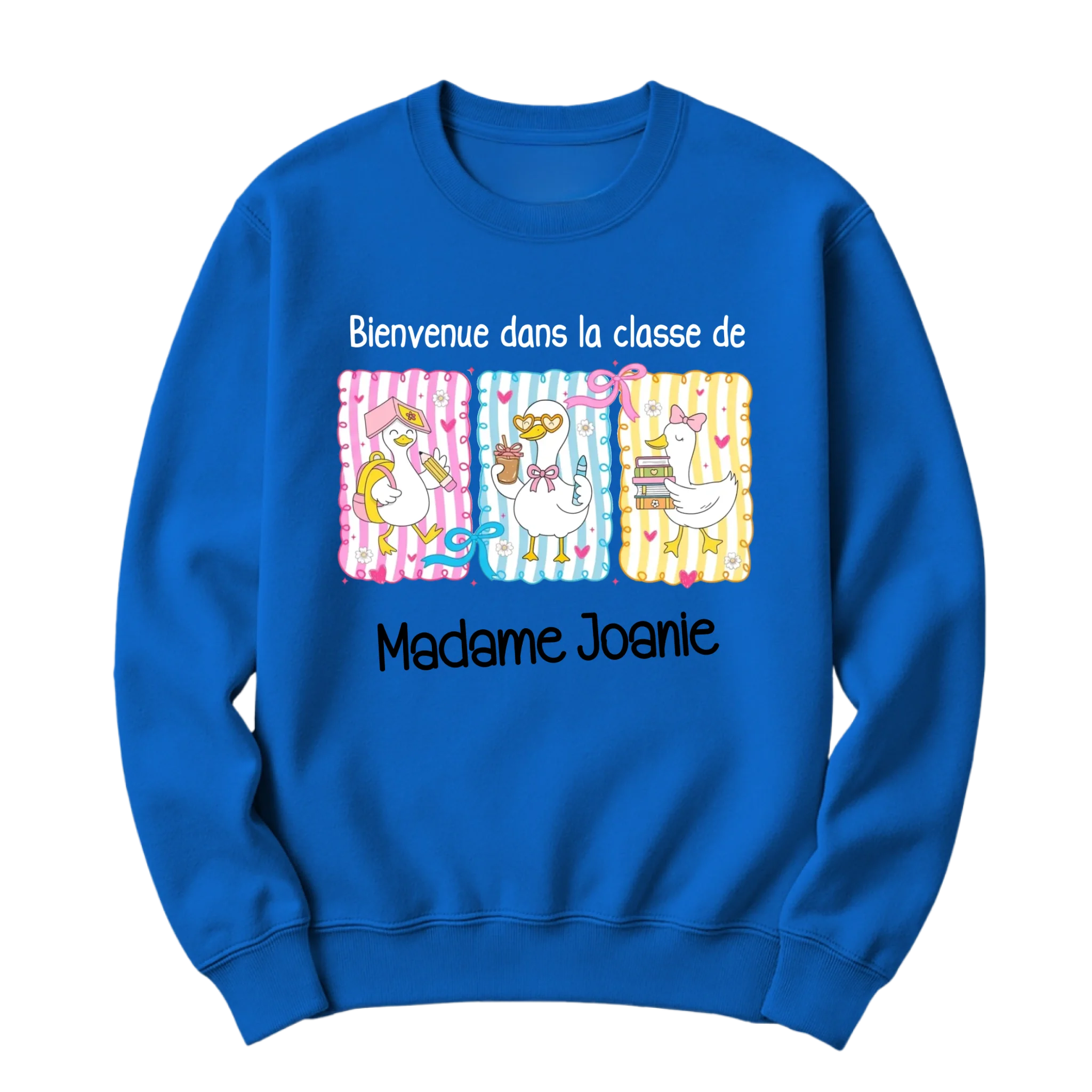 crewneck blanc
