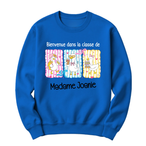crewneck blanc