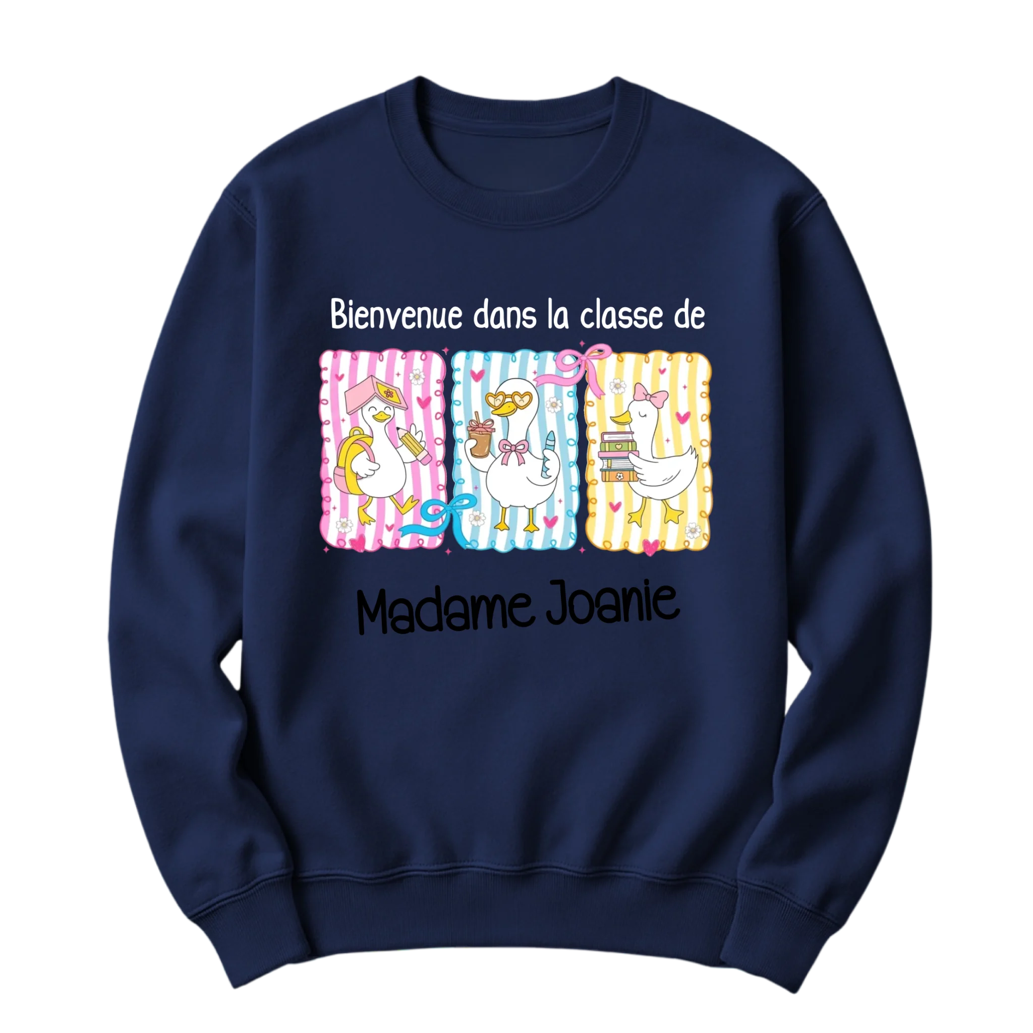 crewneck blanc