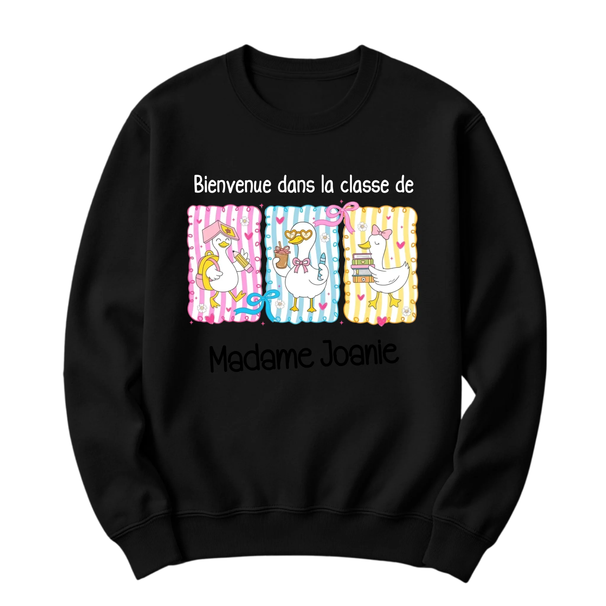 crewneck blanc