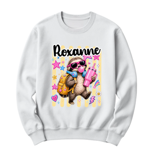 crewneck blanc