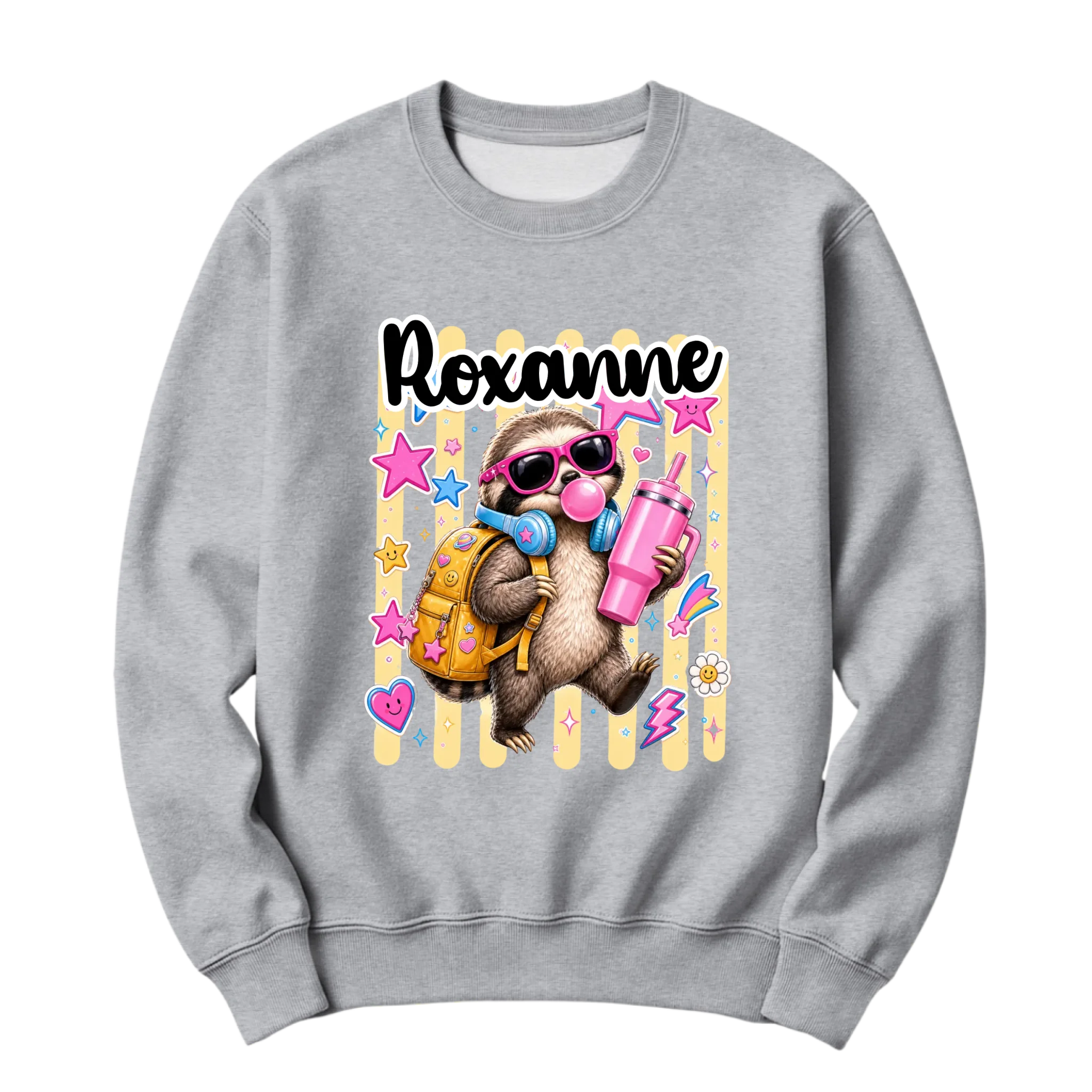 crewneck blanc